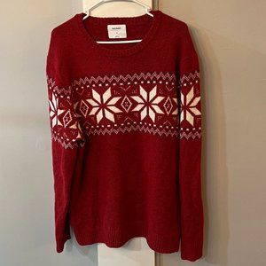 Old Navy Christmas Sweater XL